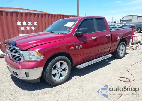 2014 Ram 1500 Big Horn from USA, damaged, VIN 1C6RR6GT0ES477868